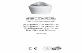 Máquina de helados Máquina de gelados …247vertrieb.de/images/046/Anleitung/Bedienungsanleitung_GT-EM01.pdf · La máquina de helados está prevista para su uso doméstico, ...