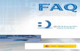 FAQ's - Preguntas frecuentes sobre la factura electrónica e_factur… · 1 sobre la Ley 25/2013, de 27 de diciembre, de impulso de la factura electrónica y creación del registro