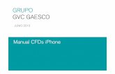 GRUPO GVC GAESCO€¦ ·  · 2015-07-18La app proporciona un icono de “cierre de sesión” para garantizar una mayor seguridad contra el acceso no ... de las posiciones por una