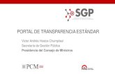 Portal de transparencia estándar - .:: SGP ...sgp.pcm.gob.pe/wp-content/uploads/2016/05/Portal-de-Transparencia... · • Estrategia Nacional y Portal de Datos Abiertos • Mejora