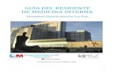 GUÍA DEL RESIDENTE DE MEDICINA INTERNA ·  · 2016-05-311 GUÍA DEL RESIDENTE DE MEDICINA INTERNA. Hospital Universitario La Paz Comisión de Docencia Mayo 2016