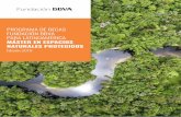PROGRAMA DE BECAS - Fundación BBVA · programa de becas fundaciÓn bbva para latinoamÉrica mÁster en espacios naturales protegidos edición 2019