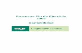 Procesos Fin de Ejercicio 2008 Contabilidad - Sagesoporte.sagelogiccontrol.com/faqs/documentacion/man_con32_2008.pdf · SAGE LOGIC CONTROL 3 Apertura de nuevo ejercicio sin cerrar
