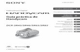 Grabación/ Guía práctica de reproducción Handycam · 2 Lea este apartado antes de utilizar la videocámara Antes de poner en funcionamiento la unidad, lea detenidamente esta Guía