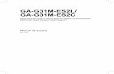 GA-G31M-ES2L/ GA-G31M-ES2C - download.gigabyte.usdownload.gigabyte.us/FileList/Manual/mb_manual_ga-g31m-es2l(es2c... · 1-5 Instalación de una tarjeta de expansión ... 4 puertos