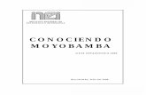 CONOCIENDO MOYOBAMBA - PERÚ Instituto Nacional de ... · Energético, Directorio de Instituciones, Estadísticas Vitáles, ... provincias de Moyobamba y Rioja (Zona del Alto Mayo).