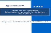 Plan de actuacion CADTECH PLM CATALUNYA - … · de formación de Catia v5 para Air oficiales de Airbus España y entorno EADS en materia de Diseño Mecánico, Materiales Compuestos,