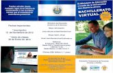 bachilleratos a distancia.pdf · tradicional o llévalos personalmente a las oficinas de Modalidades Flexibles, ubicadas en la Universidad ... través de los consulados de El Salvador