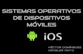 SISTEMAS OPERATIVOS DE DISPOSITIVOS MÓVILESyudith/docencia/ci-4821/Temas/Exposicion_OS... · de 2012 Lanzamiento iOS 6 con el iPhone 5. CARACTERÍSTICAS iOS La interfaz de usuario