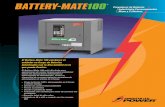 El Battery-Mate 100 establece el estándar en Carga de .../media/ametekprestolite...Dimensionado e idóneo para cargar baterías con 100% de descarga en 8 horas o menos tiempo, el
