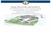 Guía Docente 2016/2017 - Campus de Cartagenacartagena.ucam.edu/.../fundamentos_de_fisioterapia_16-17_0.pdf · Antecedentes históricos de la fisioterapia durante los siglos XVII