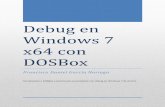 Debug en Windows 7 x64 - Facultad de Ciencias de la ...hilario_sm/slide/ensamblador 2012...Para esta práctica se creará un directorio llamado debug en la unidad C y en esta carpeta