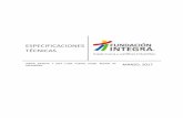 ESPECIFICACIONES TÉCNICAS - transparencia.integra.cltransparencia.integra.cl/.../2017/GAS_PUERTO_AYSEN_EETT_V_2017.pdf · 11 ARTEFACTO DE GAS 12 PRUEBAS Y CONEXIÓN DE ARTEFACTOS