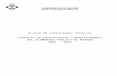 PLEC ENLLUMENAT 2011 - Ajuntament de Mataró · Web viewComparativa de la potencia instalada y la registrada por maxímetro Equilibrado del consumo por fases Reactiva (Cos φ) Comparativa