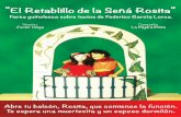 El Retablillo de la Señá Rositalapajarapinta.weebly.com/uploads/2/1/8/4/21842180/...El Retablillo de la Señá Rosita Un singular buhonero con las alforjas llenas de cuentos, va