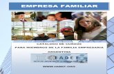 EMPRESA FAMILIAR - IADEF · · Las lealtades invisibles: libertad o traición para ciertas cuestiones · Capacidades y competencias.