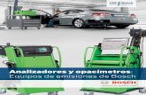 Analizadores y opacímetros Equipos de emisiones de Bosch · BEA 460: Solución modular de análisis de emisiones de Bosch Equipo para profesionales, modular y adaptable: BEA 460