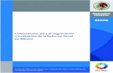 Lineamientos para el Seguimiento y Evaluación de la ...redxlajusticia.mx/biblioteca-digital/re_institucional/42.pdf · en una operación óptima ... relacionadas se derivaron en