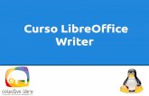 Curso LibreOffice Writerinformaticaes.wikispaces.com/file/view/Curso LibreOffice Writer... · crear fórmulas en otros documentos, como por ejemplo archivos de Writer e ... La Barra
