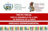 PACTO FISCAL - | Servicio Departamental de Autonomías de ...autonomias.gobernacionlapaz.com/.../2016/pdf/pacto-fiscal-yaksic.pdf · nacionales de Municipios de Bolivia 5 Representantes