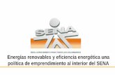 Energías renovables y eficiencia energética una política ...redcolombianafa.org/apc-aa-files... · lo cual supone 170 nuevas instalaciones solares. Para la selección de ... •La