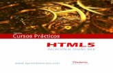 HTML5 · HTML5 Curso de introducción al diseño Web –  1 Introducción al diseño web José Sáez  Contenido