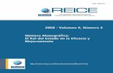 2008 - Volumen 6, Número 4 Número Monográfico: El Rol del ...rinace.net/reice/numeros/arts/vol6num4/Reice vol6,4.pdf · La REICE es una publicación oficial de la Red ... (U. de