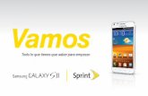 Vamos - Find Help for Your Cell Phone: Sprint Support · folleto es una introducción a lo básico para comenzar con Sprint y ... Sprint Cup Mobile permanecerán en ... (por ejemplo,