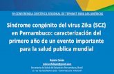 Síndrome congénito del virus Zika (SCZ) en …vigisalud.gov.py/muestras/VIImuestra/Presentaciones...• Muchas Gracias! microcefaliape@gmail.com Title Slide 1 …