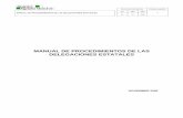 MANUAL DE PROCEDIMIENTOS DE LAS … · 2008-05-07 · registro agrario nacional fecha de expedicion pagina numero dia mes aÑo manual de procedimientos de las delegaciones estatales