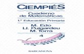 Fotografía de página completa - BLOGS DE PRIMARIAprimerodecarlos.com/primerodecarlos.blogspot.com/octubre/ciempies/... · OEMPIÉS Cuaderno de Matemáticas 1.0 Educación Primaria