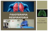 Fisioterapia Respiratoria - … · La tos como mecanismo de defensa ... Fármacos depresores del reflejo tusígeno. Dolor, ... restaurar la distribución corporal normal de fluidos.