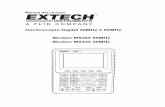 Manual del usuario - Extech Instruments - a FLIR Companytranslate.extech.com/instruments/resources/manuals/MS420...2 MS420‐MS460 V5.1 3/10 INTRODUCCIÓN Agradecemos su compra del
