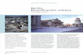 Berlín: Reu n ifi caci urbana - COAM - Home Files/fundacion/biblioteca... · 2016-06-16 · Reu n ifi caci ó n ... que este tipo de arquitectura era más o menos ... de 2,5 millones
