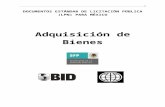 DOCUMENTOS ESTANDAR DE LICITACIONinai.conalep.edu.mx/dia/dia/archivos/28-A/2015/LA... · Web viewDOCUMENTOS ESTÁNDAR DE LICITACIÓN PÚBLICA (LPN) PARA MÉXICO. Adquisición de Bienes.