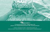 Construyendo Agenda 21 para el Departamento de Amazonas · Aspectos físico-bióticos 17 2.4. ... Departamento de Amazonas • 9 nal; la debilidad y desarticulación de los procesos