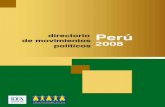 2008 - International IDEA · 15 Lima Partido Aprista Peruano PP ... recta, en letra mayúscula y de color rojo bandera. ... Marco Antonio Ruiz Muñoz