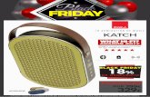 KATCH - Sound & Pixel | Friday 2017 - DALI... · vÁlida 27/11/2017 . . promociÓn pp ˜˚˚ € 329€ katch acabados: bluetooth baterÍa 24h true wireless