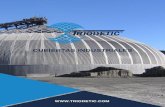 CUBIERTAS INDUSTRIALES - triodetic.com · Domos Toquepala, Perú. Escondida - Chile. Domo Andacollo - Chile • Asistencia en desarrollo conceptual del proyecto • Método de diseño