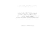 EDUARDO MOLINA CANTÓ - dadun.unav.edudadun.unav.edu/bitstream/10171/36903/1/201502 CAF 226 (2010).pdf · más recientes de LOHMAR, D. (Edmund Husserls ‘Formale und transzendentale