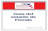 Guía del votante de Floridados.myflorida.com/media/699607/voter-registration-guide...¿Por qué se me ha pedido que confirme mi dirección? ..... 10 Votación por correo..... Recibir