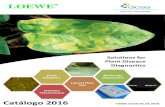 LOEWE - Dicsadicsa.es/assets/downloads/Catalog-LOEWE.pdf · LOEWE® Catálogo 2016 Solutions for Plant Disease Diagnostics Válido desde 01.01.2016 Immuno Fluorescence Lateral Flow