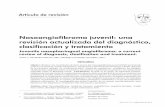 Artículo de revisión - ACORL · 39(3) 147-157, septiembre de 2011 Artículo de revisión Nasoangiofibroma juvenil: una revisión actualizada del diagnóstico, clasificación y tratamiento