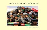 PILAS Y ELECTRÓLISIS - pedrocallealta.weebly.compedrocallealta.weebly.com/uploads/2/6/9/3/26936468/electroquímica.pdf · Serie Electroquímica Combinando cada electrodo con el ENH