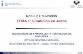 TEMA 1: Fundición en Arena - ehu.eusehu.eus/manufacturing/docencia/389_ca.pdf · 1. ¿Por qué crees que la fundición en arena es un proceso de gran versatilidad y bajo coste? 2.