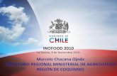 Marcelo Chacana Ojeda SECRETARIO REGIONAL … · Lograr la intersectorialidad regional necesaria para obtener una producción agrícola sustentable en la ... Chile Potencia agroalimentaria.