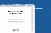 Colección JURÍDICA GENERAL ------ · 2018-04-16 · El . contrato de servicios en el nuevo Derecho contractual europeo, Paloma de Barrón Arniches (2011). La reproducción asistida