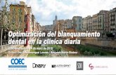 JUNTA DE GIRONA Optimización del blanquamiento Data ...endogalicia.com/wp-content/uploads/2014/12/coec-t.pdf · Dental”, “Atlas terapéutico de Blanqueamiento Dental” y ...