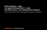 Modelo de organización de eventos profesionales - …pro.ticketea.com/wp-content/uploads/2017/02/Modelo_para_organizar... · famoso Business Model Canvas ... Whitepaper | Modelo