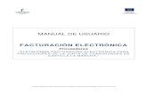 MANUAL DE USUARIO - intervencion.castillalamancha.esintervencion.castillalamancha.es/.../manual_de_usuario._facturacion... · plataforma de facturaciÓn electrÓnica para proveedores